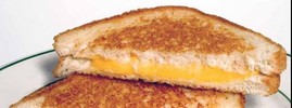 Toasted Cheese and Onion Sandwich