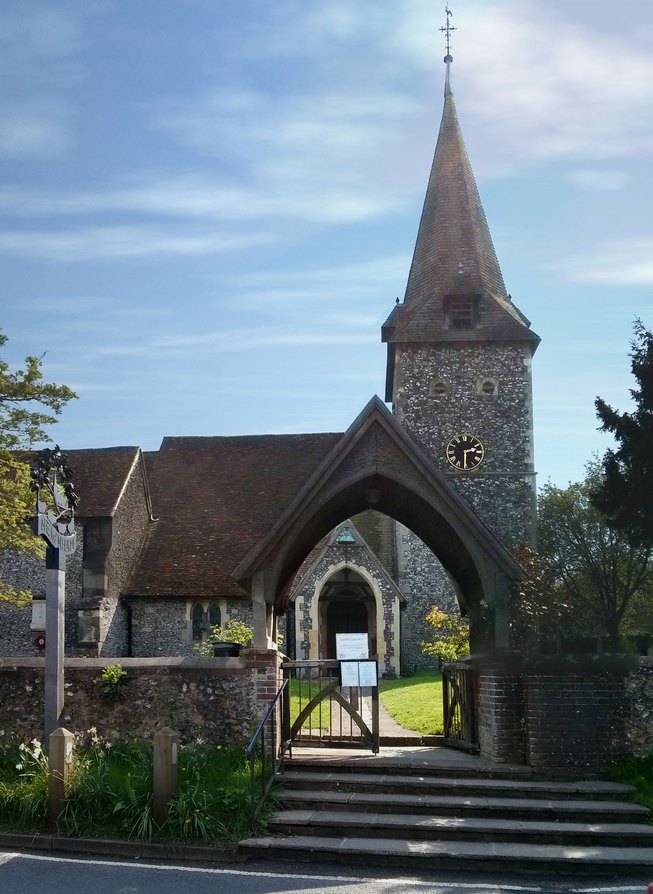 The church of St Peter and St Paul, The Street, Newnham