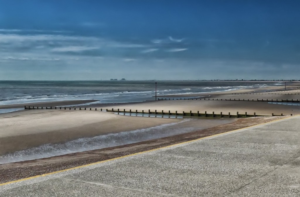 Beach between Hythe and Dymchurch