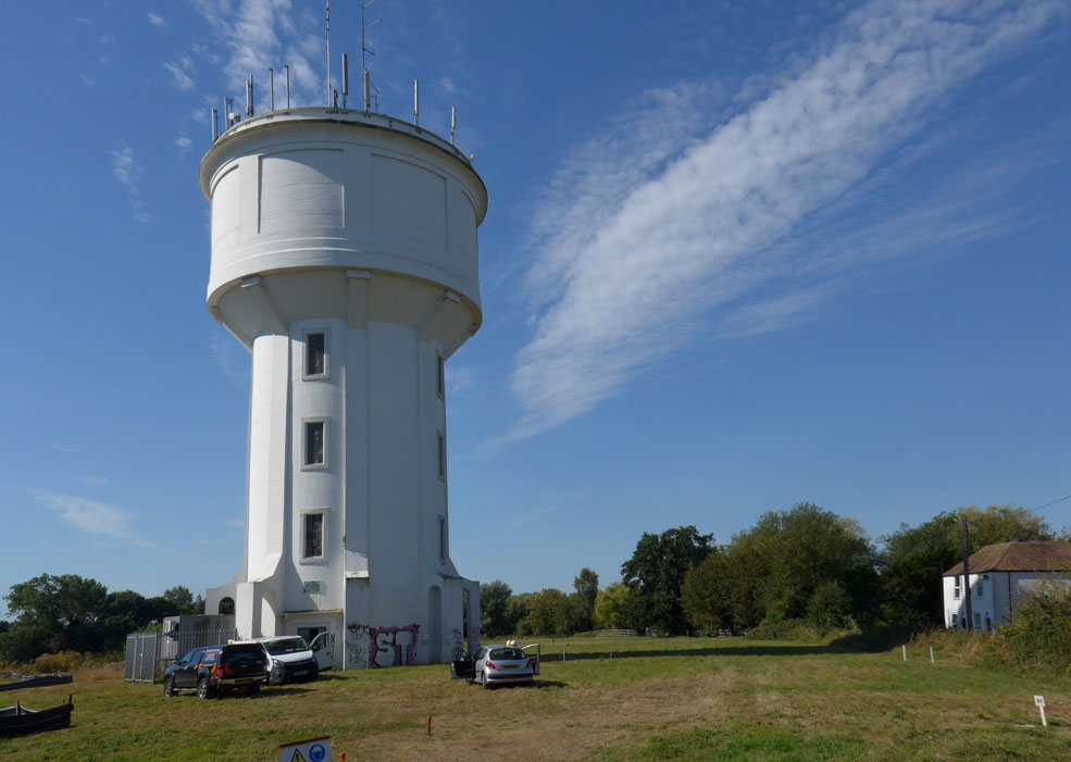 Water tower, Canterbury pers