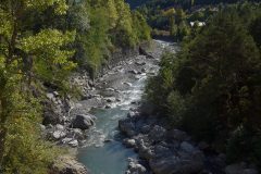 View from bridge at Guillaumes