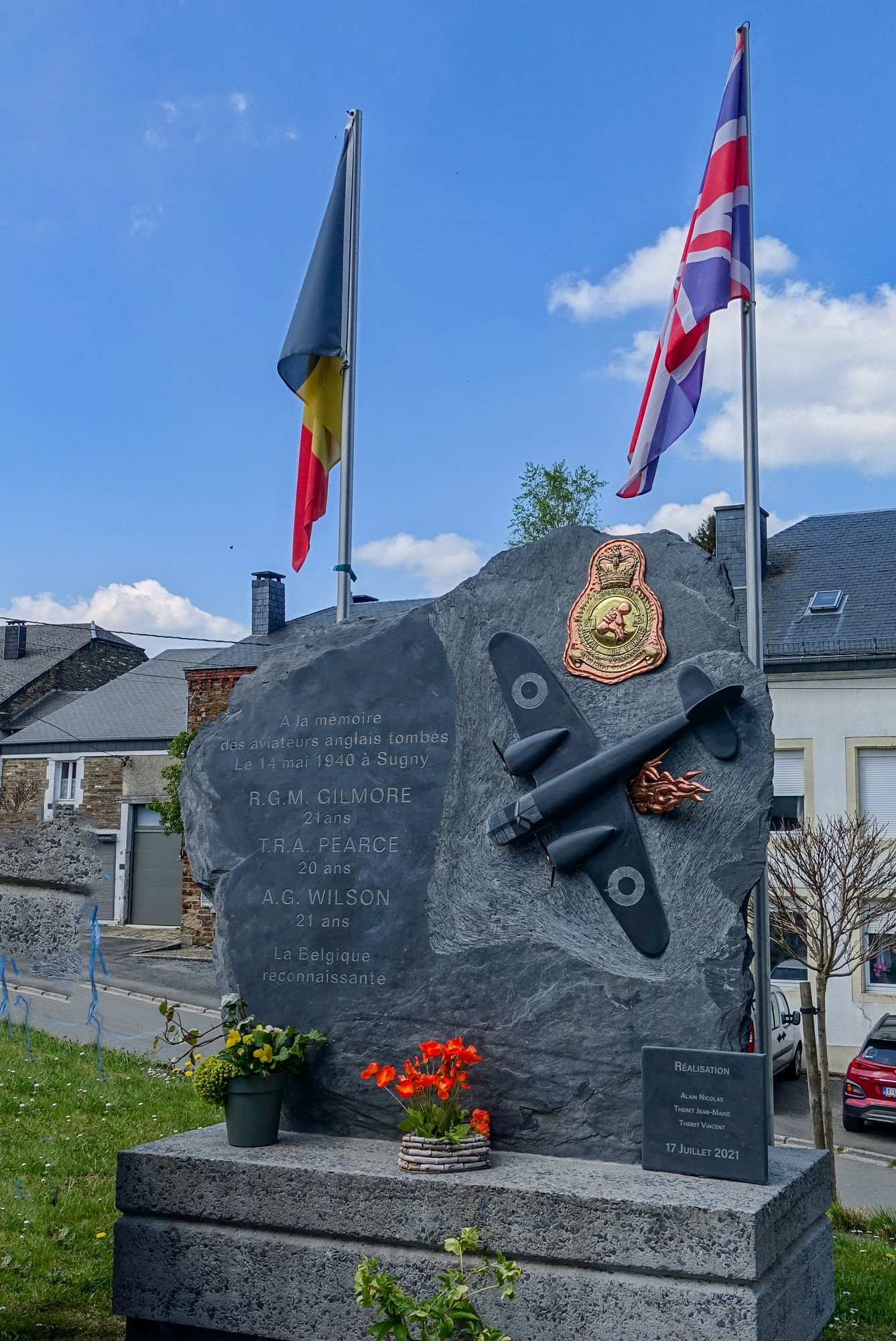 War memorial at Sugny