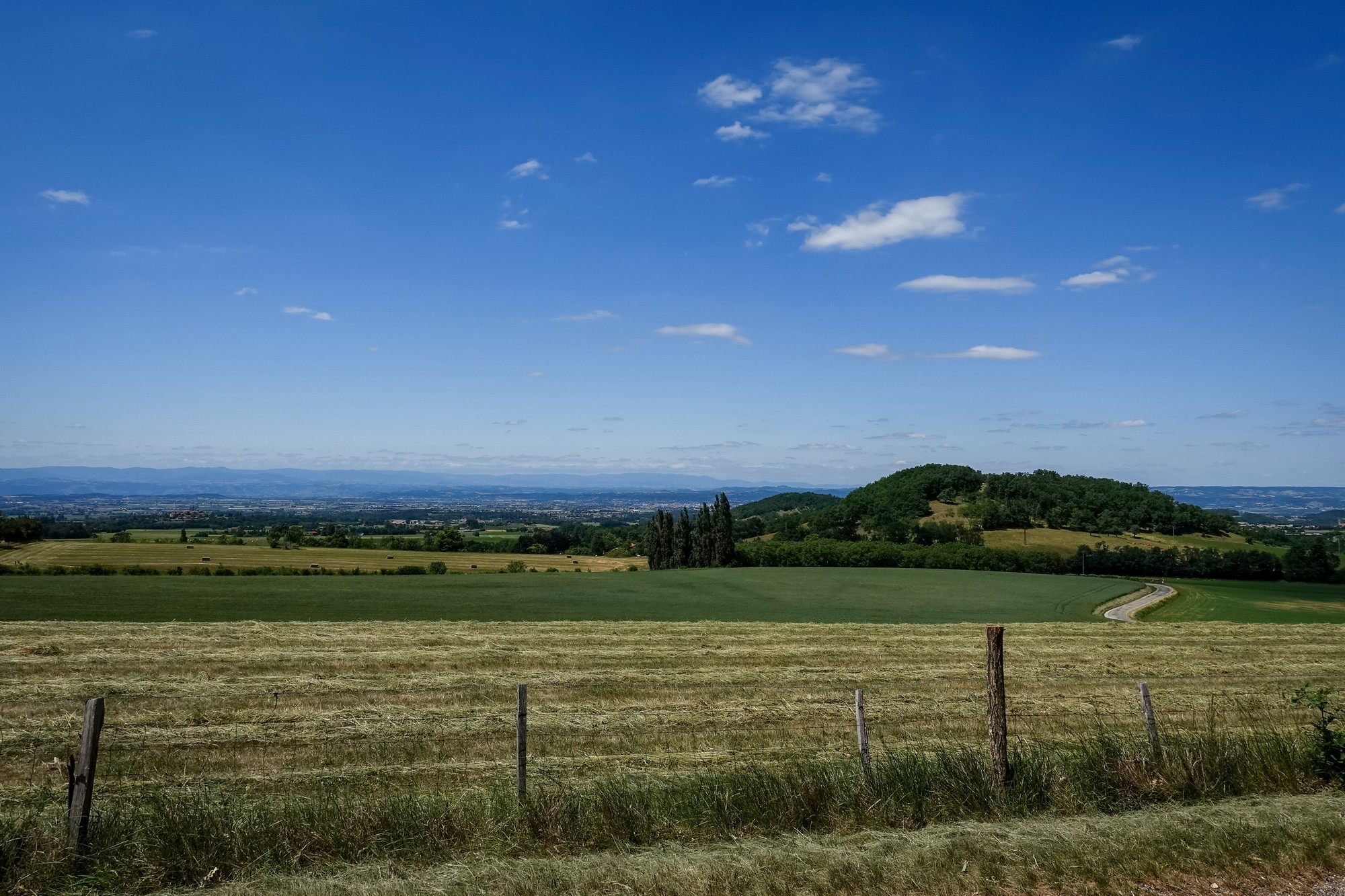 View towards Romans-sur-Isère