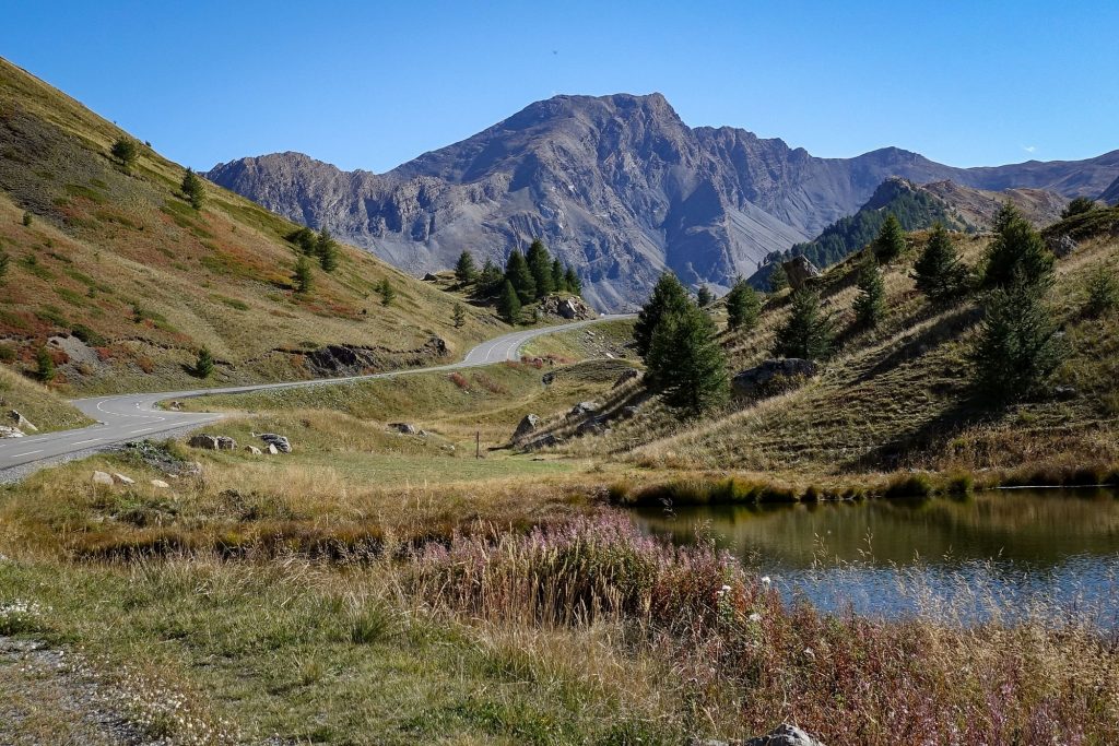 Approaching the Col de Vars