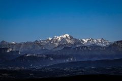 Mont Blanc from le Grand Colombier